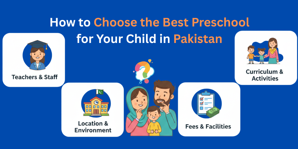 How to Choose the Best Preschool for Your Child in Pakistan